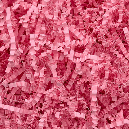200g(7oz) Crinkle Paper Filler for Gift Baskets Box Paper Shreds Decoration for Mother's Day, Weddings, Christmas(Pink)