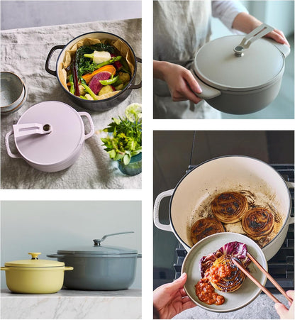 Vermicular Oven Pot 2.0 | 22cm (3.7qt) - Matte Himalayan Pink