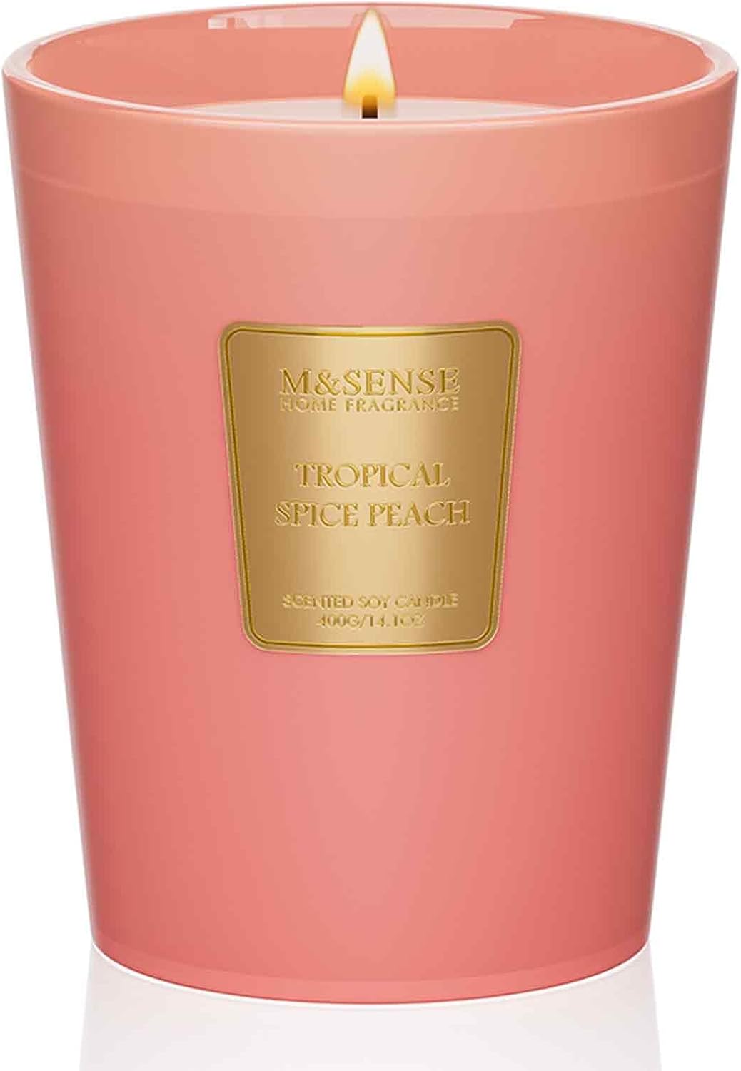 Tropical Spice Peach Soy Candle, 14.1oz, Summer Fruit Scent
