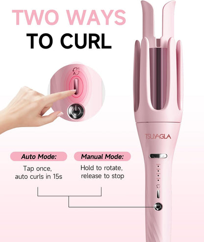 3 in 1 Automatic Curling Iron, Hair Curlers, 1"-1.25"-1.5" Barrels