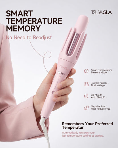 3 in 1 Automatic Curling Iron, Hair Curlers, 1"-1.25"-1.5" Barrels