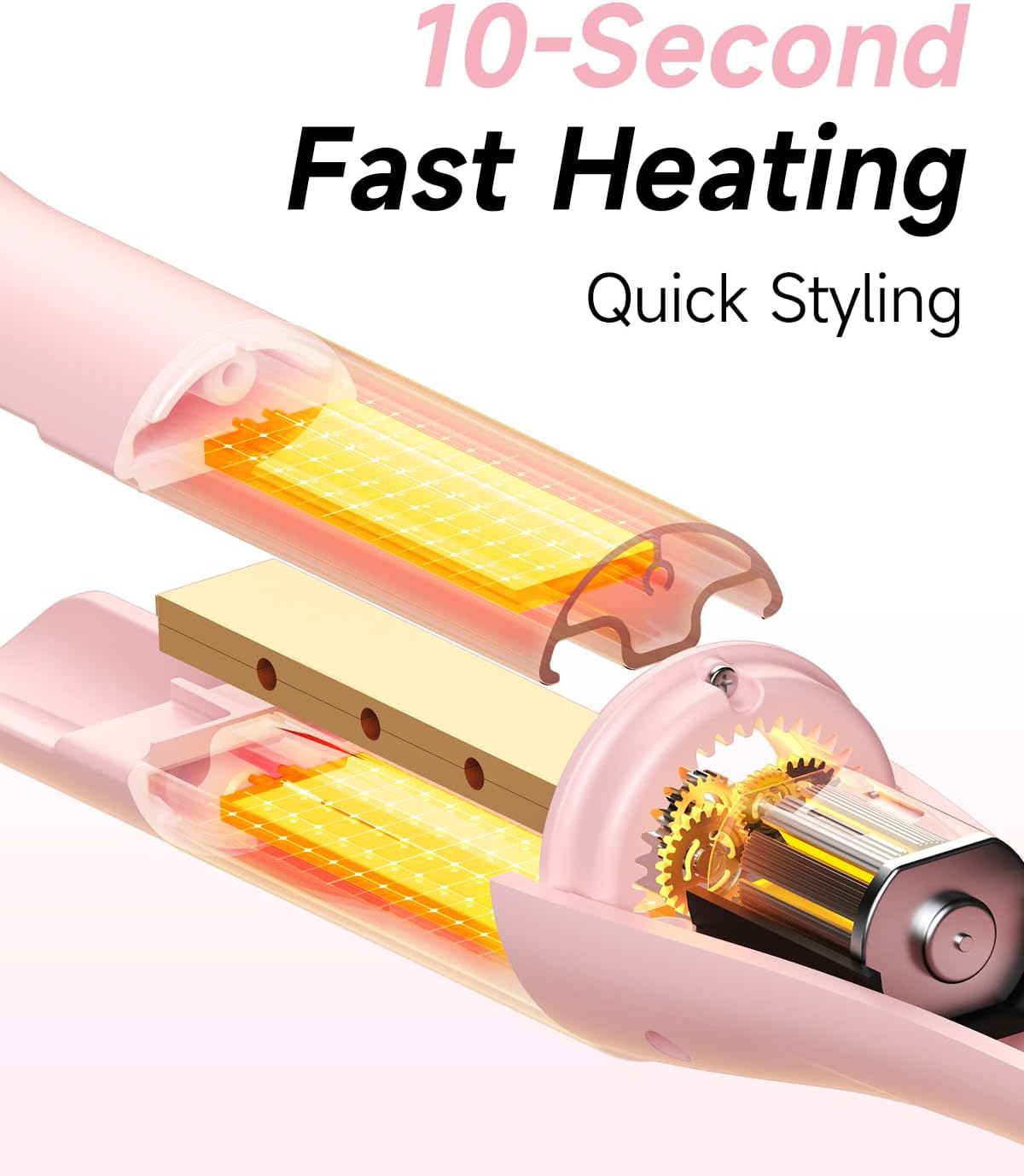 3 in 1 Automatic Curling Iron, Hair Curlers, 1"-1.25"-1.5" Barrels