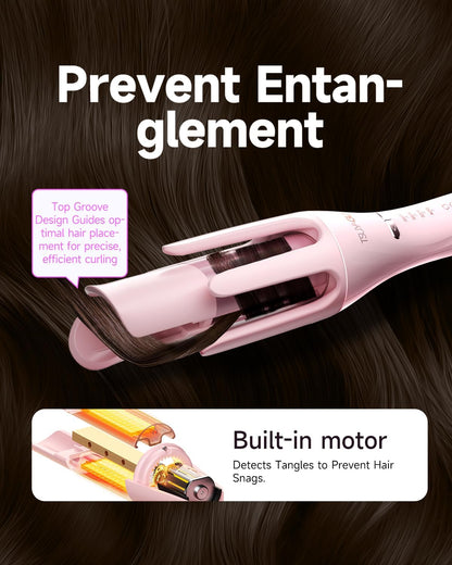 3 in 1 Automatic Curling Iron, Hair Curlers, 1"-1.25"-1.5" Barrels