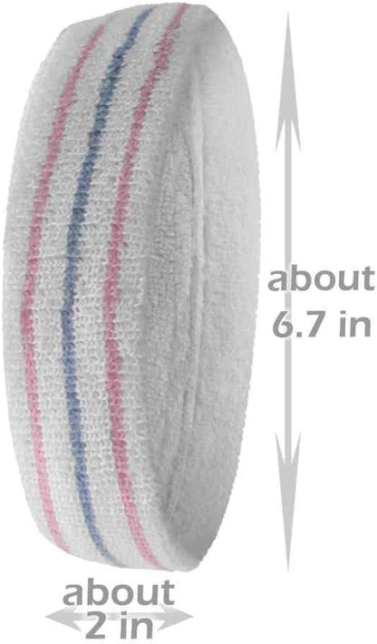 Cotton Terry Tennis Sports Headband