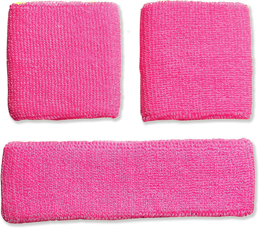 Sweatband Combo Set 2 Wrist & 1 Headband