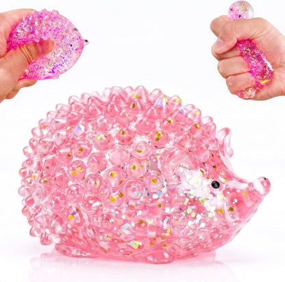 1Pcs Pink Hedgehog Stress Relief Squishy Ball, Squishy Hedgehog Stress Ball