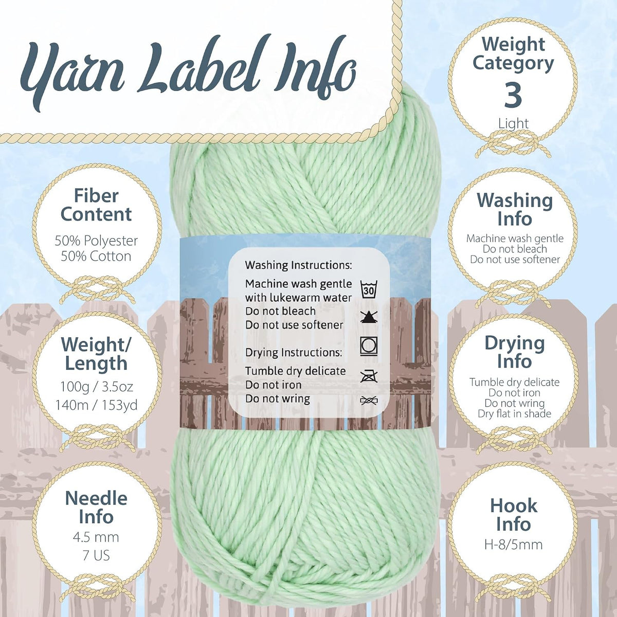 JubileeYarn Simply Sweet Yarn - Peach - 2 Skeins