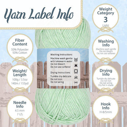 JubileeYarn Simply Sweet Yarn - Peach - 2 Skeins