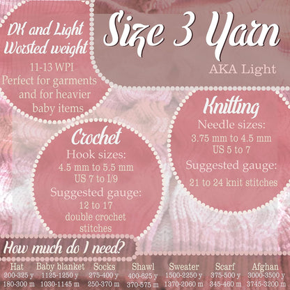 JubileeYarn Simply Sweet Yarn - Peach - 2 Skeins