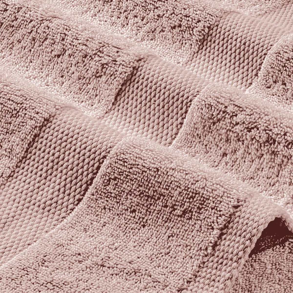 Pink Bath Towels 27x54 Inch, Cotton Towel Set for Bathroom, Hotel, Gym, Spa, Soft Extra Absorbent Quick Dry 4 Pack