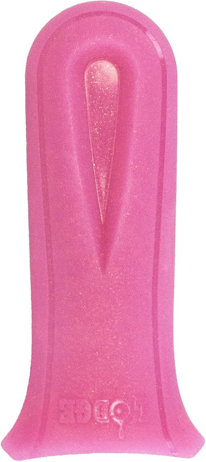 Silicone Deluxe Hot Handle Holder, Roller-Disco Pink