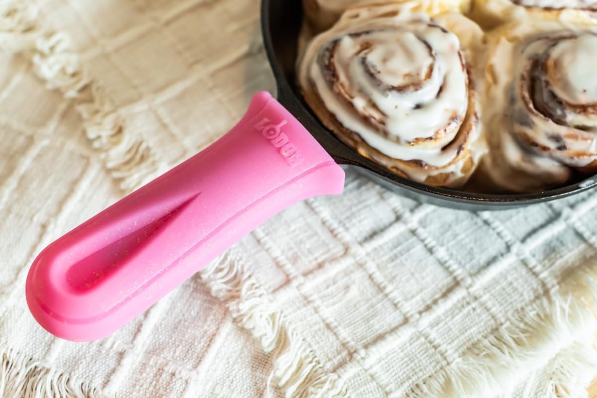 Silicone Deluxe Hot Handle Holder, Roller-Disco Pink