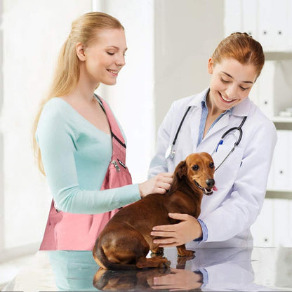 Dog Carrier Sling - Thick Padded Shoulder Strap Adjustable, Peach M