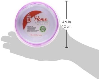 Non-Skid Dog Food and Water Bowl, Pink