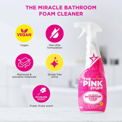 Stardrops Miracle Bathroom Foam Cleaner, 25 Fl Oz
