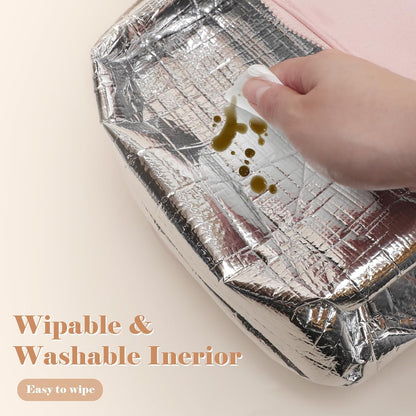 Insulated Lunch Bag Tote Lunch Box for Women Crossbody Cooler Bag