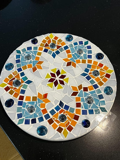 4 Shapes Mixed Glass Mosaic Tiles,Square+Diamond+Triangle+Rectangle 220 PCS Stained Glass Mosaic Pieces for Handmade Art Crafts and Home Decoration (Pink)