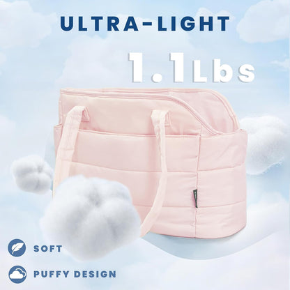 Lightweight Puffy for Small Dogs, Pink