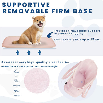 Lightweight Puffy for Small Dogs, Pink