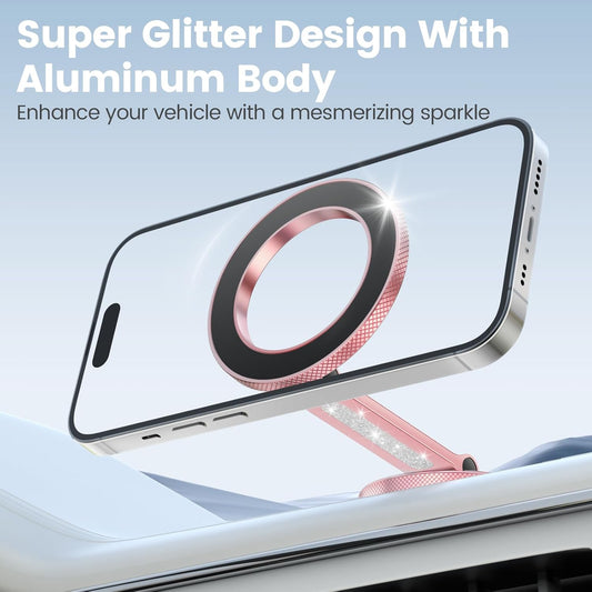 Phone Holders for Your Car, Glitter Pink
