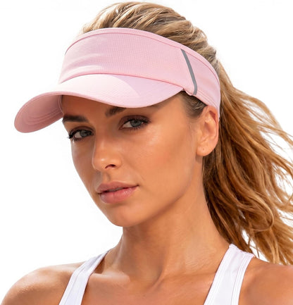 Sun Visor Hat for Women & Men UV Protection Lightweight Sports