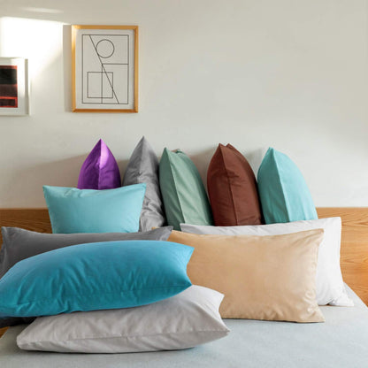 2-Pack Microfiber Standard Pillow Cases, Envelope Style, Pink