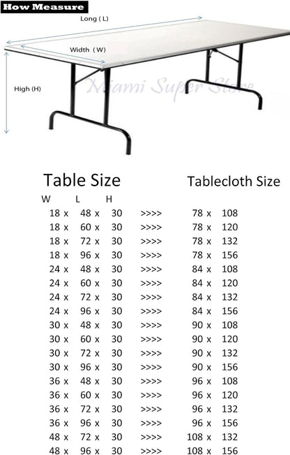 Polyester Rectangular Tablecloth 84"x108" Ideal for Rectangular Table 24 inch x 30 inch (Peach)
