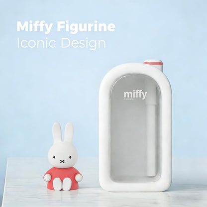X Miffy Cool Mist Humidifier - Ultrasonic Quiet Humidifier, Mini Cute Humidifier with Night Light, 380ml for Bedroom, App-Controlled RGB Light (2.0 Plus-Version) - Pink