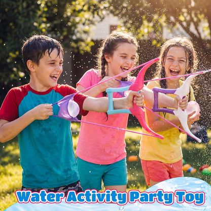2 Pack Water Balloon Launcher Slingshots Large,Pink Purple
