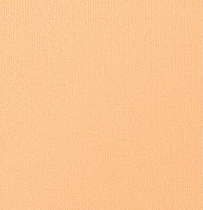 Peach Sherbet—12x12 Textured Cardstock | 80lb Textured Orange Scrapbook Paper | Premium Cardstock for Cricut Cutting | 25 Sheets