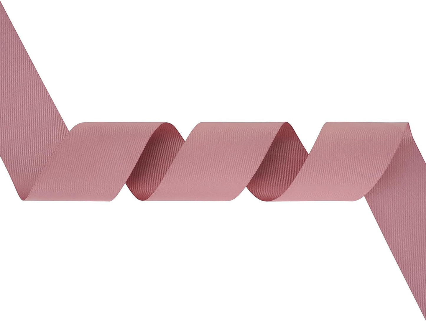 Rosy Mauve Grosgrain Ribbon 3 Inch Grosgrain Hair Ribbons 10 Yards Per Roll Pink Wedding Ribbon for Cheer Bow, Hair Bow Supplies Wide Ribbons for Crafts, Sewing, Scrapbooking