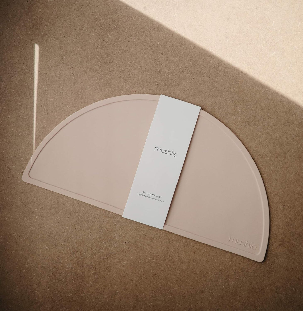 Silicone Placemat for Kids | BPA-Free Non-Slip Design (Blush)