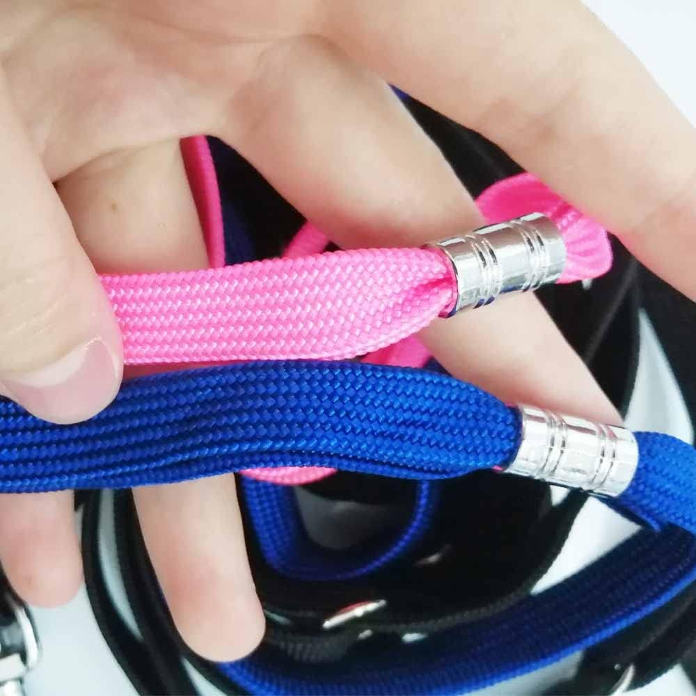 Dog Leash durable Dog Leash Nylon Pets Noose Loop Lock Clip Rope Adjustable Dogs Grooming Table Sling Restraint Ropes Pink 2Pcs