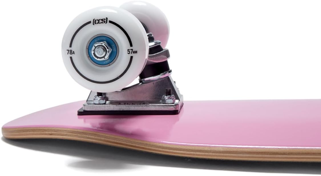 [ ] Mini Cruiser Skateboard Complete | 8" x 27" | Maple Wood | Professional Grade | Fully Assembled with Skate Tool & Stickers | Adults, Kids, Teens, Youth | Boys & Girls