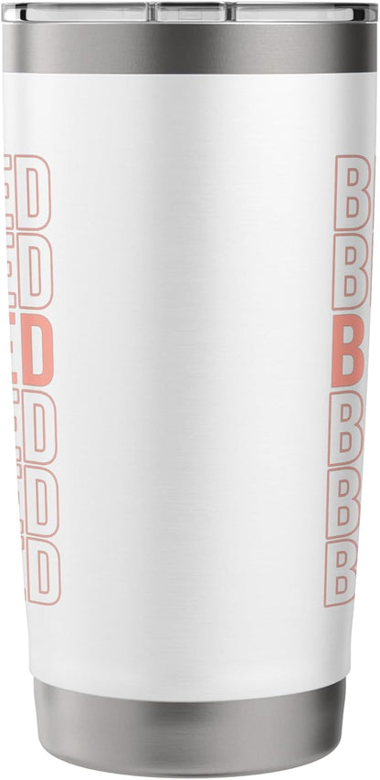 Peach Blessed Peach Color Graphic Stainless Steel Insulated Tumbler