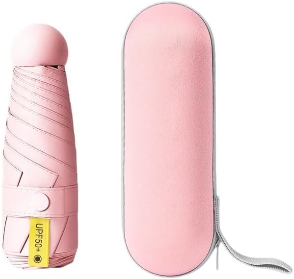 Mini Travel Umbrella with Umbrella Case