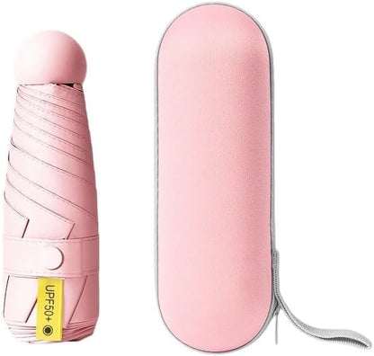 Mini Travel Umbrella with Umbrella Case