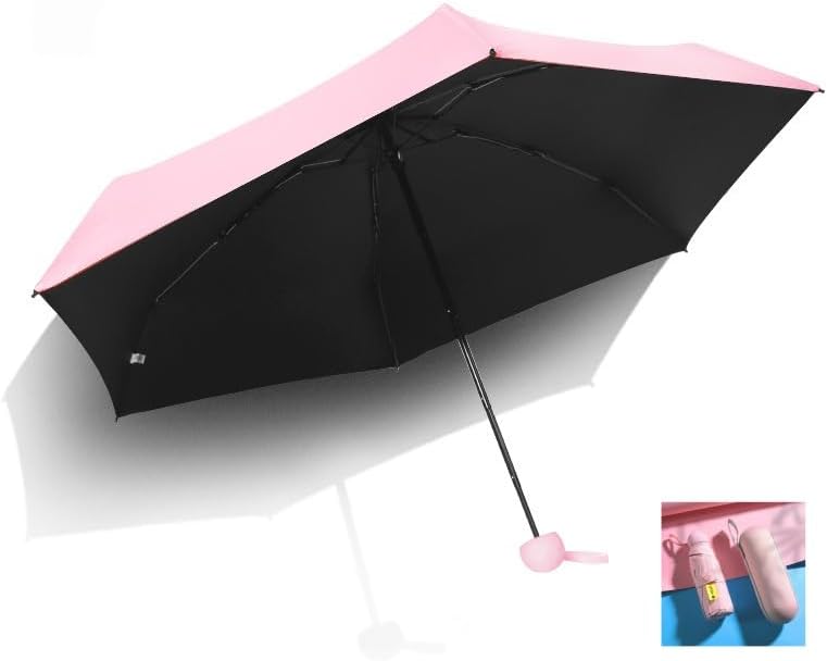 Mini Travel Umbrella with Umbrella Case