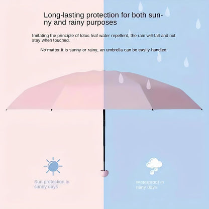 Mini Travel Umbrella with Umbrella Case