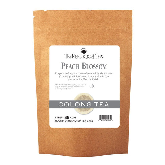 Peach Blossom Oolong Tea, 36 Tea Bag Refill