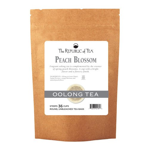 Peach Blossom Oolong Tea, 36 Tea Bag Refill