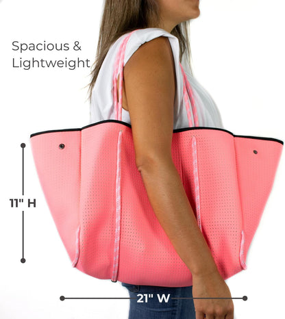 POPUPS Tote Bag, Everyday Neoprene Bags for Women