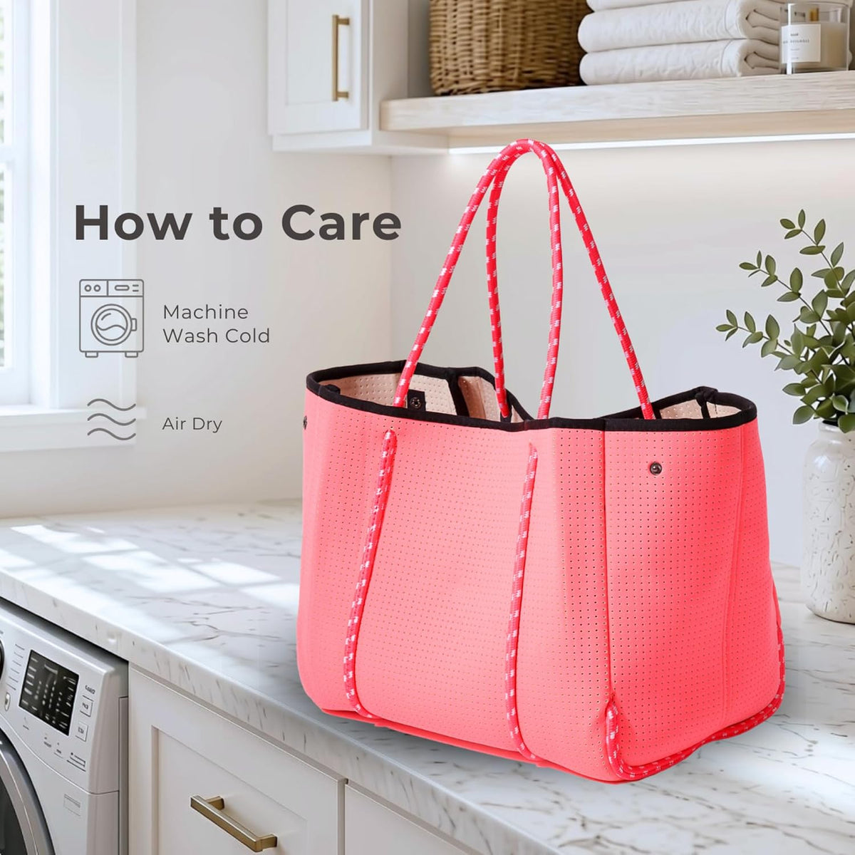POPUPS Tote Bag, Everyday Neoprene Bags for Women