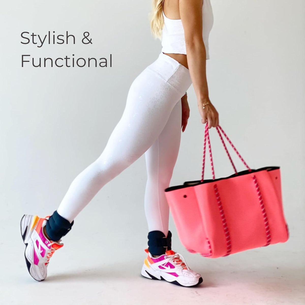 POPUPS Tote Bag, Everyday Neoprene Bags for Women