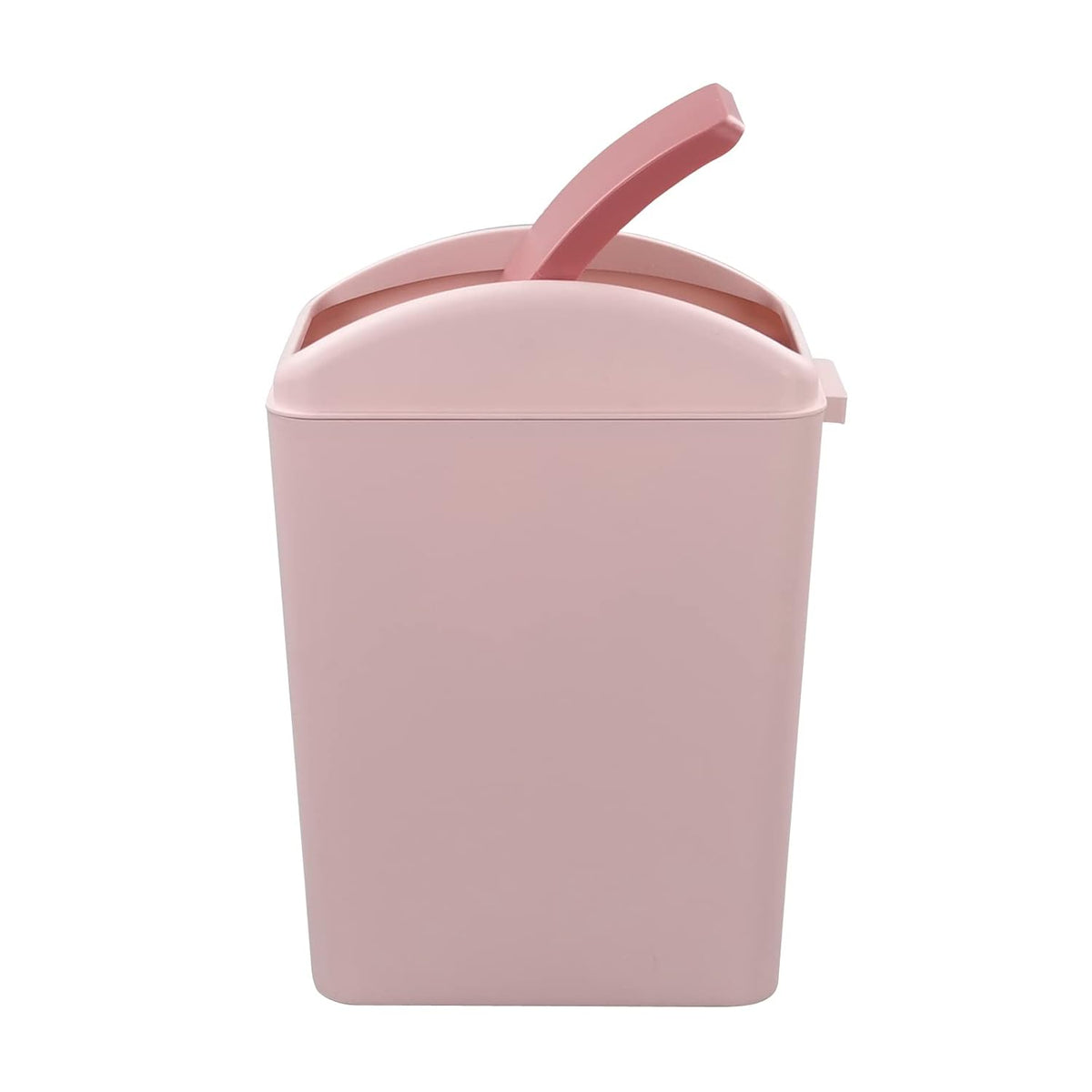 4.5 Gallon Pink Plastic Waste Can with Swing Lid, 1 Pack