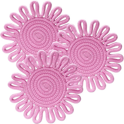 7.5 Inch Trivets for Hot Dishes, Pots and Pans, Trivet Set