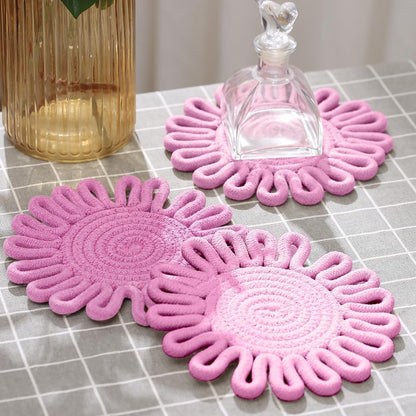 7.5 Inch Trivets for Hot Dishes, Pots and Pans, Trivet Set