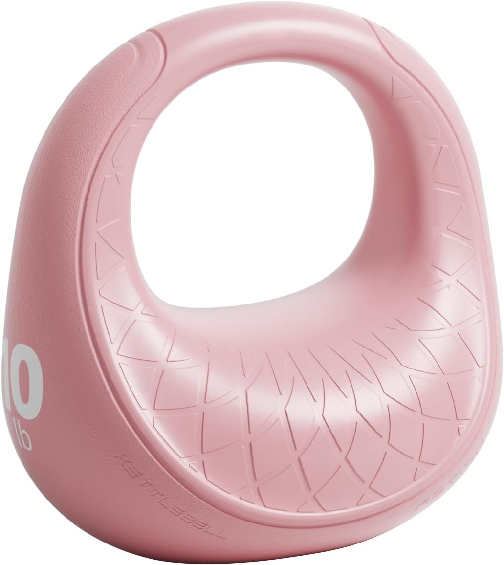 Soft Kettlebell, Kettlebells Anti-Slip Grip with Cushioned Impact-Resistant Base, Strength Training Kettlebells Sets for Home Workouts, Kettlebell for Women/Men/Beginners (6LB/10LB/15LB)