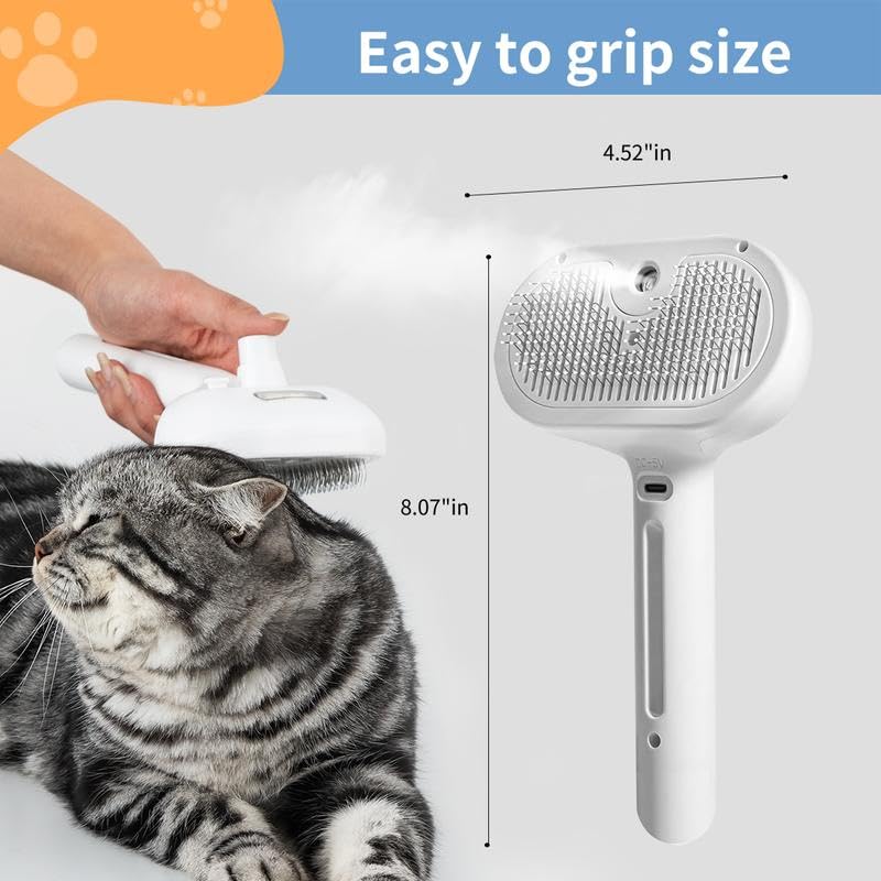 Furry Basics Pet Grooming Brush, Furrybasics Pet Brush (Pink)