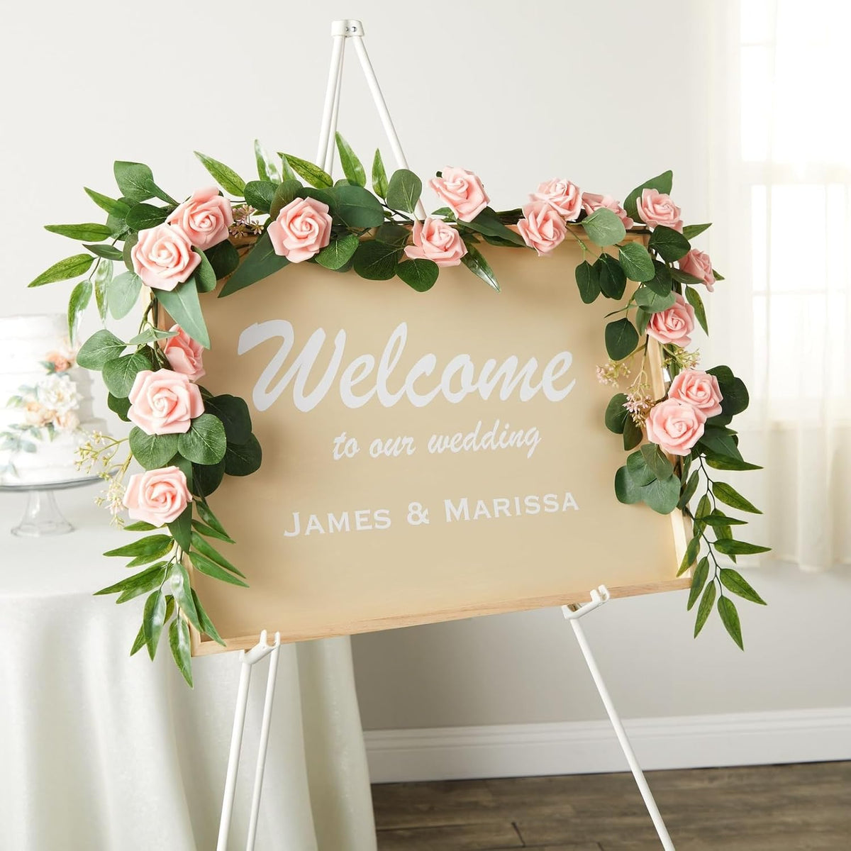 Artificial Roses for Wedding Decor - 3-Inch Pink, 100 Pack - Realistic Artificial Flowers for Centerpiece Table Decorations